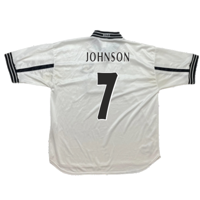 Derby County 1999-00 Home Shirt ((Very Good) XXL) (Johnson 7)