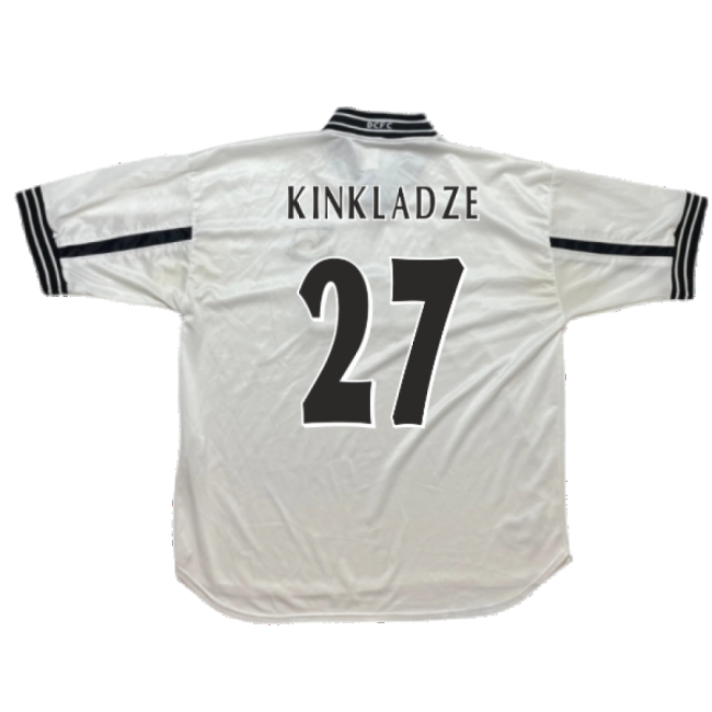 Derby County 1999-00 Home Shirt ((Very Good) XXL) (Kinkladze 27)