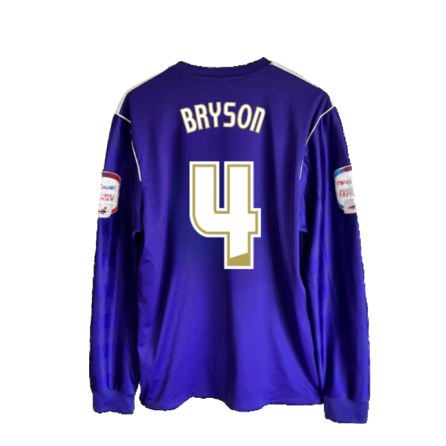 Derby County 2011-12 Away Long Sleeve Shirt (M) (Excellent) (Bryson 4)