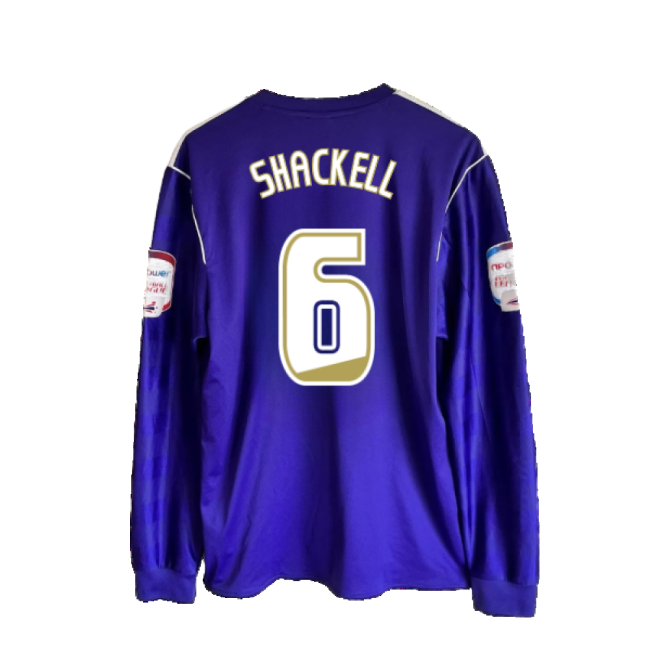 Derby County 2011-12 Away Long Sleeve Shirt (M) (Excellent) (Shackell 6)