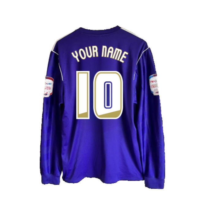 Derby County 2011-12 Away Long Sleeve Shirt (M) (Excellent) (Your Name)