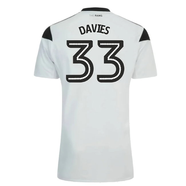 Derby County 2017-18 Home Shirt (S) (Very Good) (Davies 33)