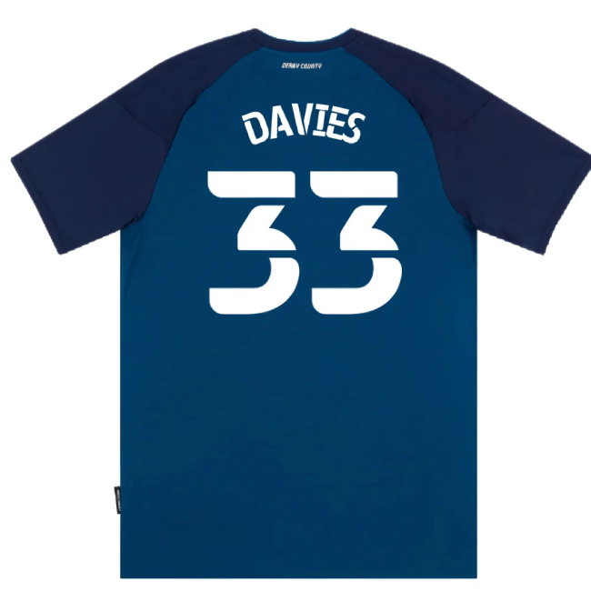Derby County 2020-21 Away Shirt (M) (Excellent) (Davies 33)