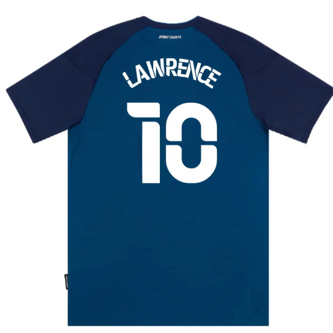 Derby County 2020-21 Away Shirt (L) (Mint) (Lawrence 10)