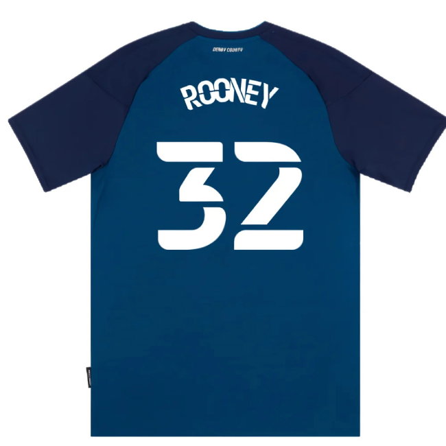Derby County 2020-21 Away Shirt (M) (Excellent) (Rooney 32)
