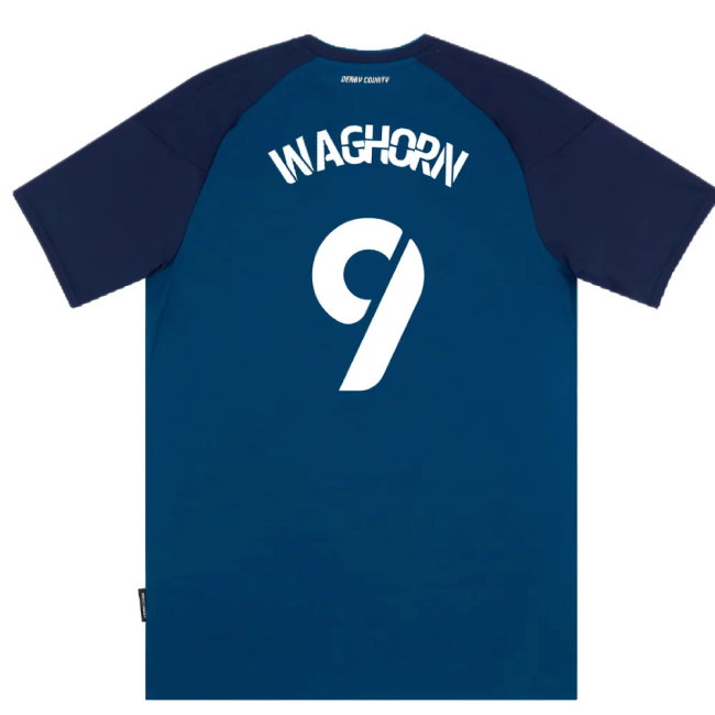 Derby County 2020-21 Away Shirt (L) (Mint) (Waghorn 9)