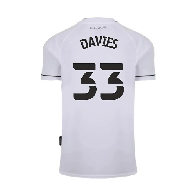Derby County 2020-21 Home Shirt (L) (Excellent) (Davies 33)