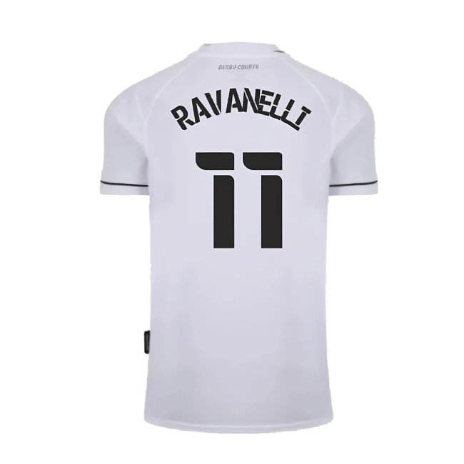 Derby County 2020-21 Home Shirt (L) (Excellent) (Ravanelli 11)