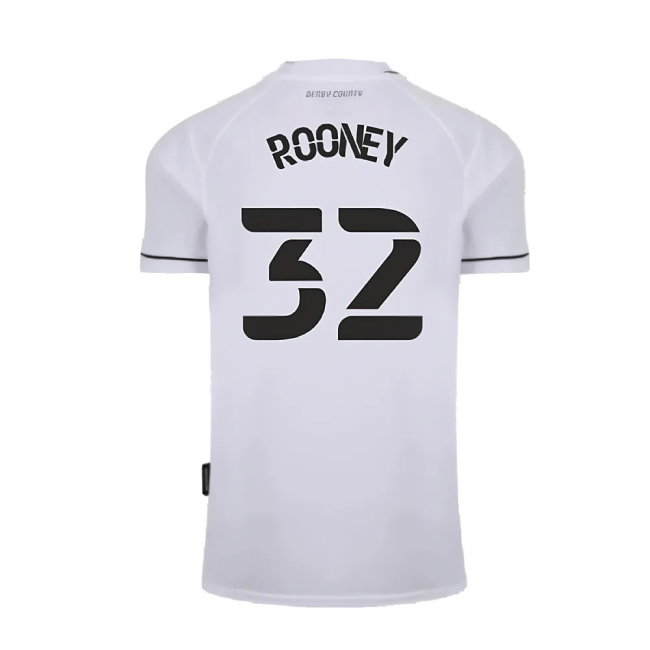Derby County 2020-21 Home Shirt (L) (Excellent) (Rooney 32)