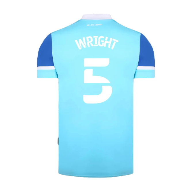 Derby County 2021-22 Away Shirt (L) (Excellent) (Wright 5)