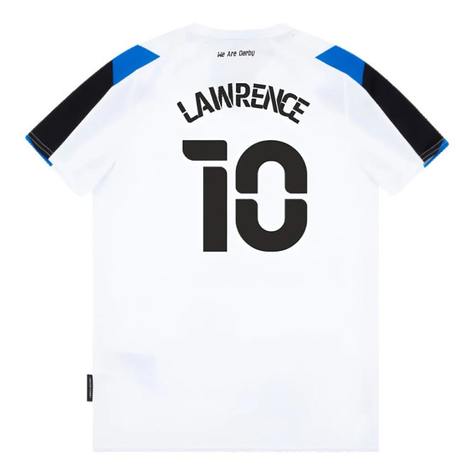 Derby County 2021-22 Home Shirt (L) (Mint) (Lawrence 10)