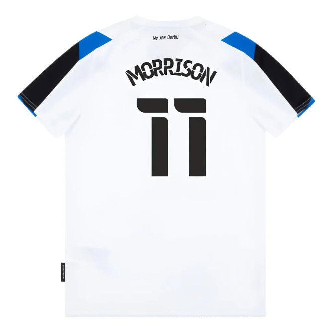Derby County 2021-22 Home Shirt (L) (Mint) (Morrison 11)
