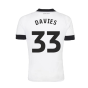 Derby County 2022-23 Home Shirt (Sponsorless) (S) (Davies 33) (Mint)