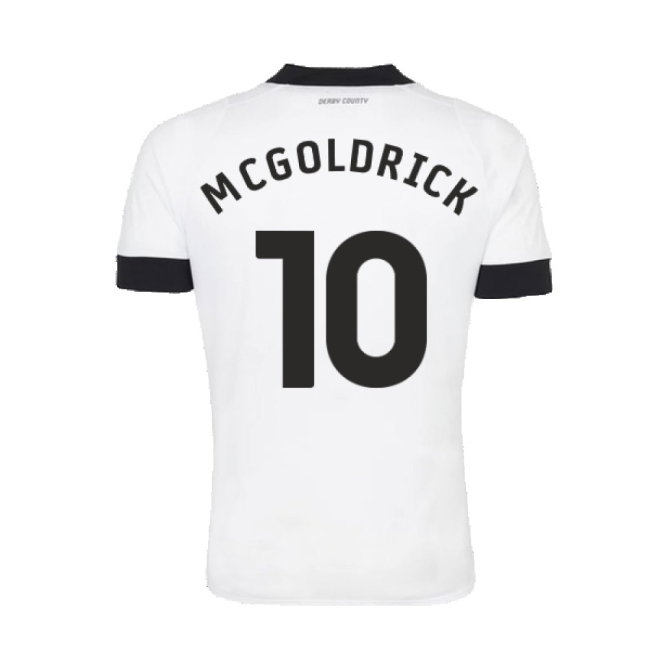 Derby County 2022-23 Home Shirt (Sponsorless) (S) (McGoldrick 10) (Excellent)