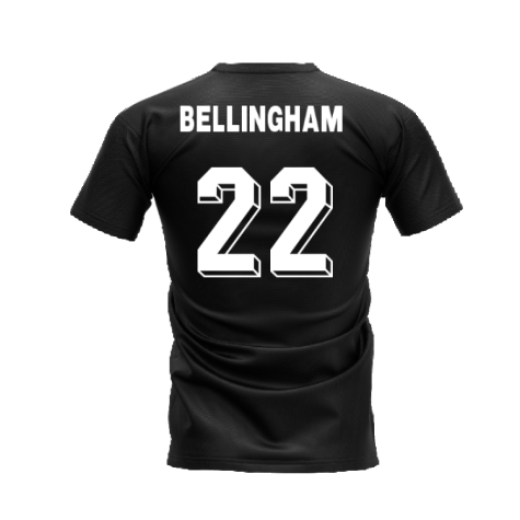 Dortmund 1996-1997 Retro Shirt T-shirt (Black) (Bellingham 22)