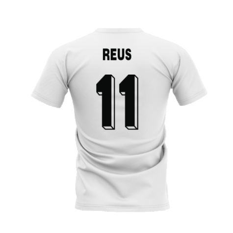 Dortmund 1996-1997 Retro Shirt T-shirt (White) (Reus 11)
