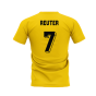 Dortmund 1996-1997 Retro Shirt T-shirt (Yellow) (Reuter 7)