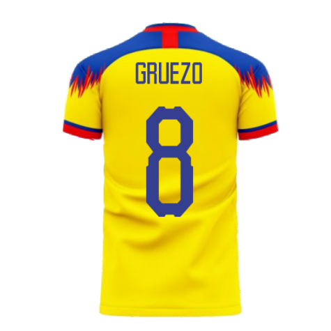 Ecuador 2023-2024 Home Concept Football Kit (Libero) (GRUEZO 8)