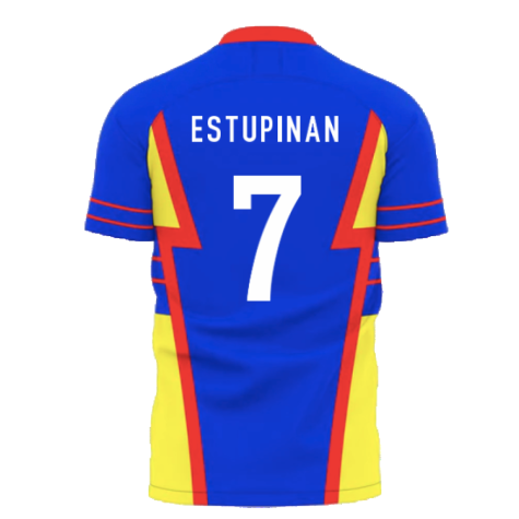 Ecuador 2023-2024 Away Concept Football Kit (Libero) (ESTUPINAN 7)