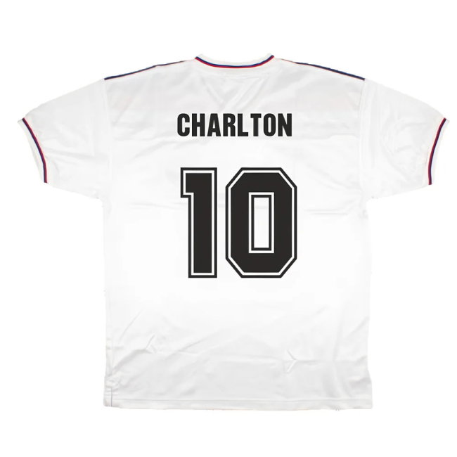 England 1980-82 Score Draw Replica Home Shirt (XL) (Good) (Charlton 10)