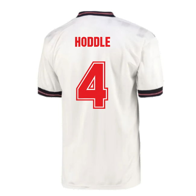 England 1986 Home World Cup Finals Retro Shirt (Hoddle 4)