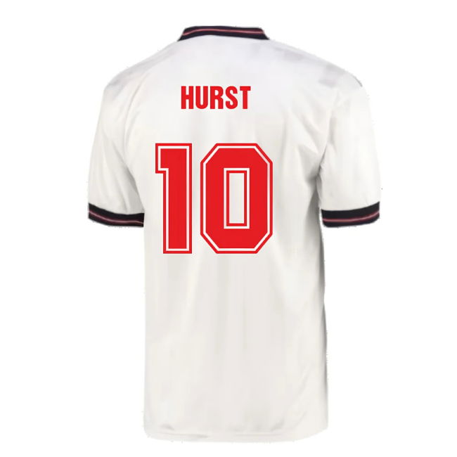 England 1986 Home World Cup Finals Retro Shirt (HURST 10)