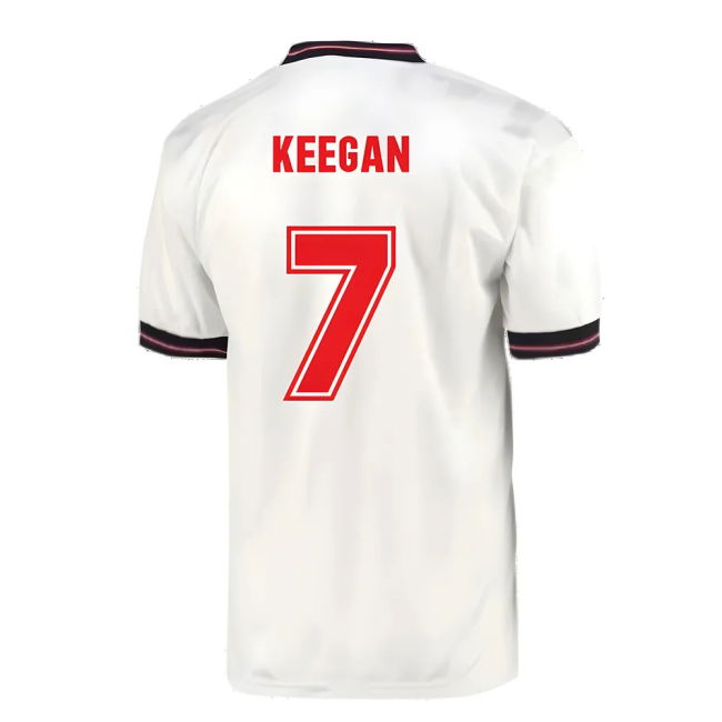 England 1986 Home World Cup Finals Retro Shirt (KEEGAN 7)