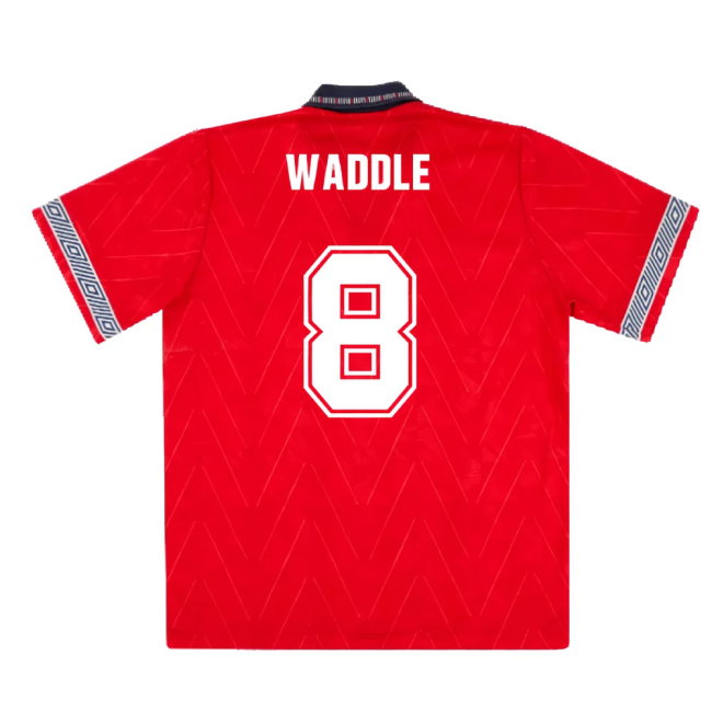 England 1990-92 Away Shirt (L) (Excellent) (Waddle 8)