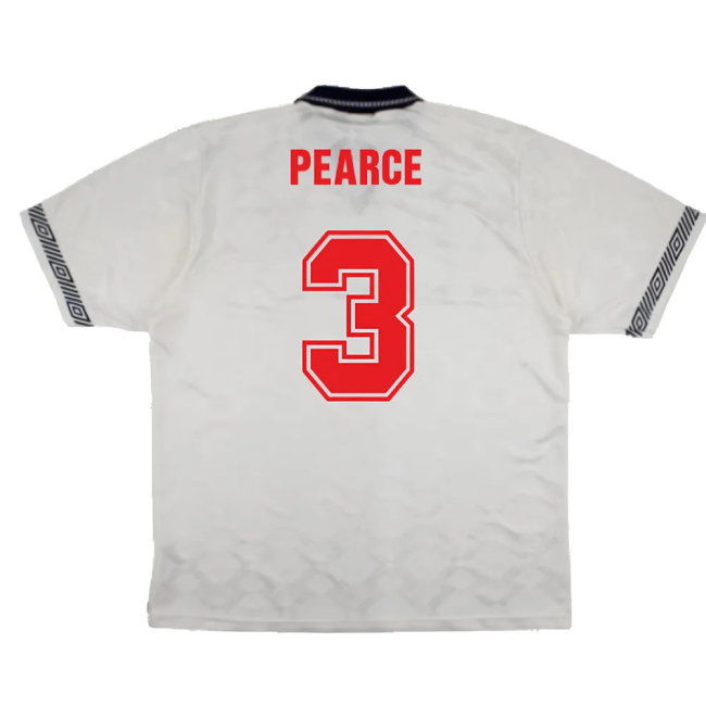 England 1990-92 Home Shirt (M) (Excellent) (Pearce 3)
