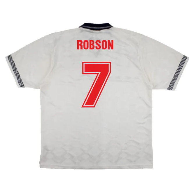 England 1990-92 Home Shirt (L) (Excellent) (Robson 7)