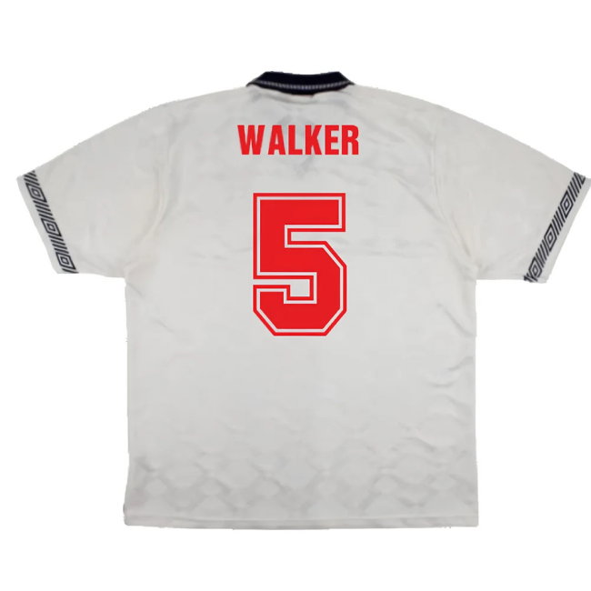 England 1990-92 Home Shirt (XL) (Very Good) (Walker 5)