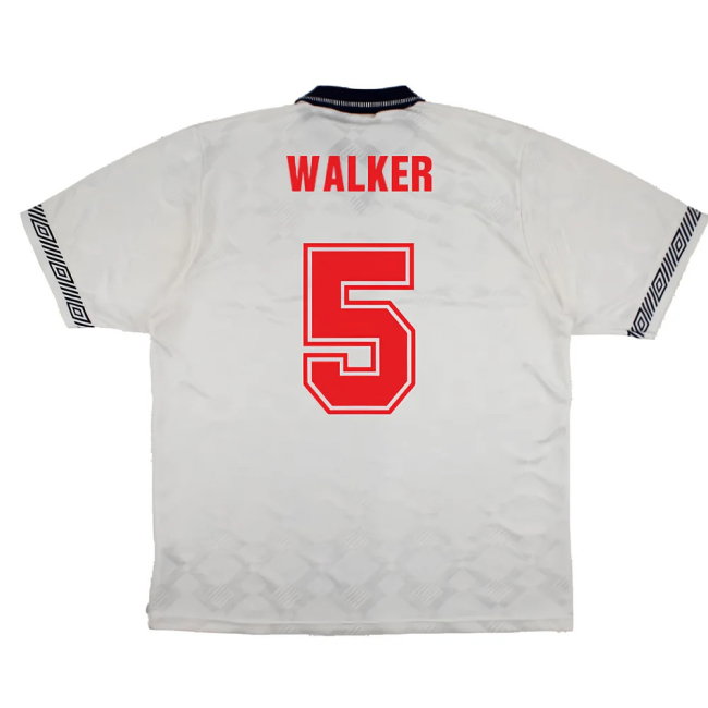 England 1990-92 Home Shirt (XL) (Very Good) (Walker 5)