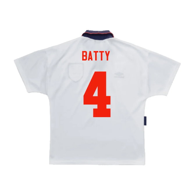 England 1993-1995 Home Shirt (L) (Excellent) (Batty 4)