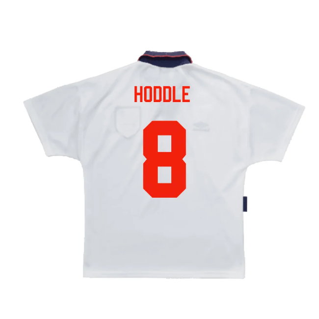 England 1993-1995 Home Shirt (L) (Excellent) (Hoddle 8)