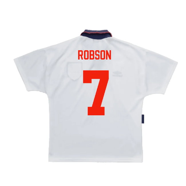 England 1993-1995 Home Shirt (L) (Excellent) (Robson 7)