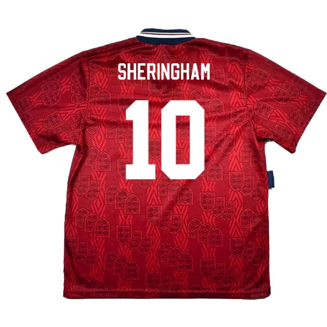 England 1993-95 Away Shirt (Very Good) (Sheringham 10)
