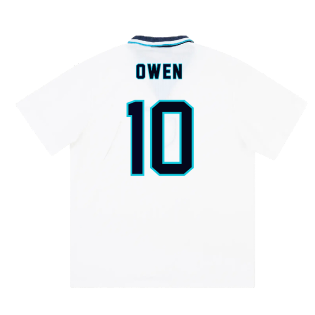 England 1995-97 Home Shirt (XL) (OWEN 10) (Excellent)
