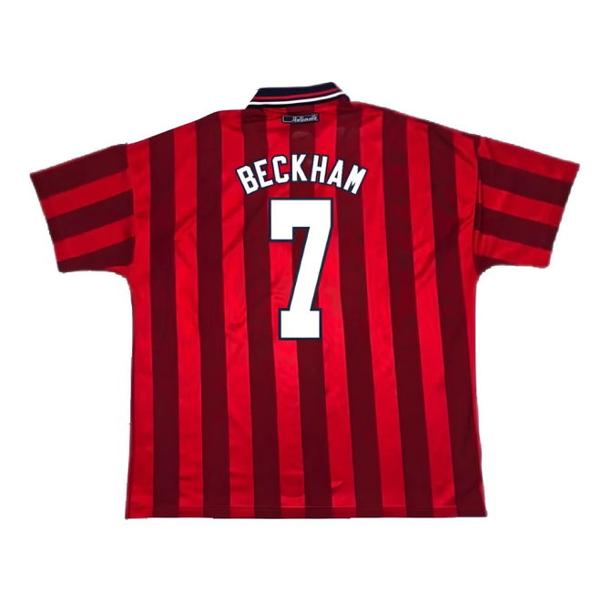 England 1997-99 Away Shirt (Good) (BECKHAM 7)