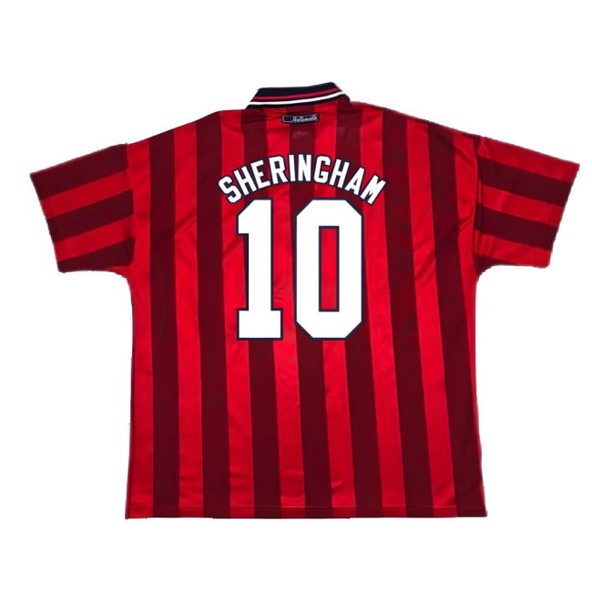 England 1997-99 Away Shirt (Good) (SHERINGHAM 10)