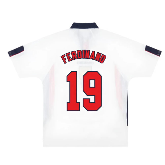 England 1997-99 Home (M) (Very Good) (FERDINAND 19)