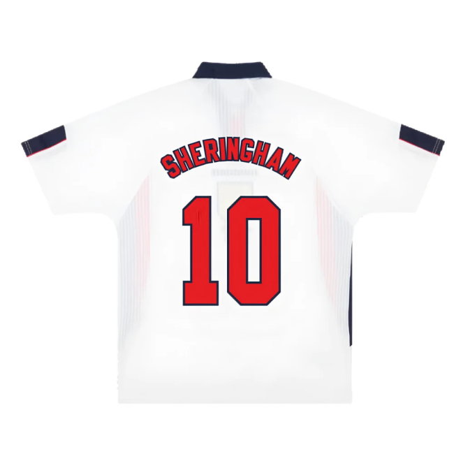 England 1997-99 Home (M) (Very Good) (SHERINGHAM 10)