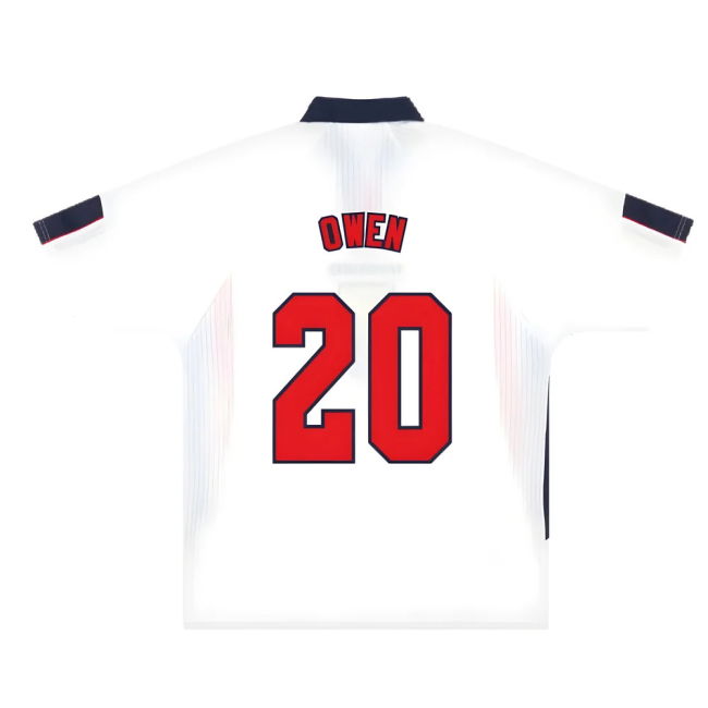 England 1997-99 Home Shirt (M) (Very Good) (OWEN 20)