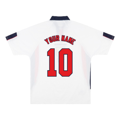 England 1997-99 Home Shirt (M) (Very Good) (Your Name)