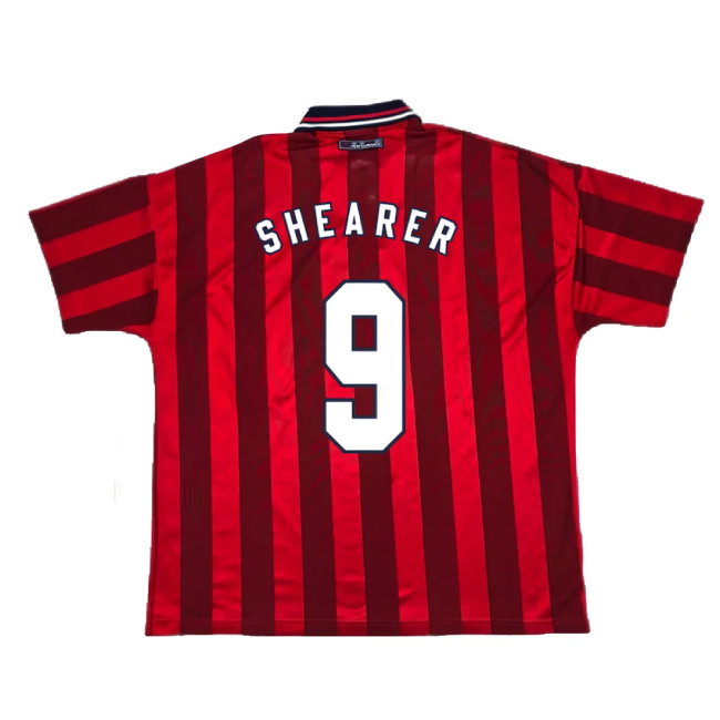 England 1998-99 Away Shirt (XL) (Excellent) (SHEARER 9)
