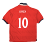 England 1999-01 Away Shirt (Excellent) (Owen 10)