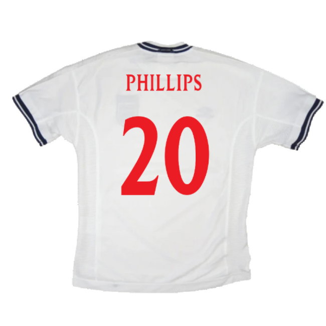 England 1999-01 Home Shirt (XL) (Very Good) (Phillips 20)