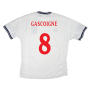 England 1999-01 Home Shirt (Youths) (Excellent) (Gascoigne 8)