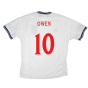 England 1999-01 Home Shirt (Youths) (Excellent) (Owen 10)