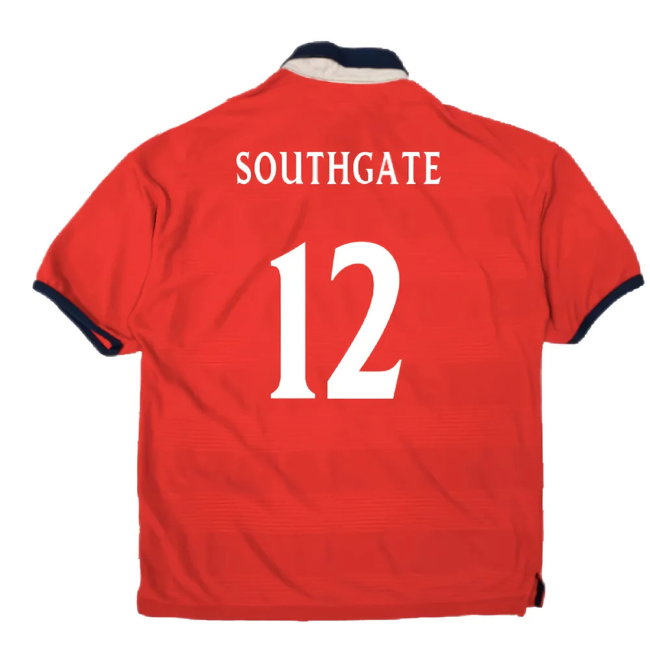 England 2000-01 Away Shirt (XL) (Very Good) (Southgate 12)