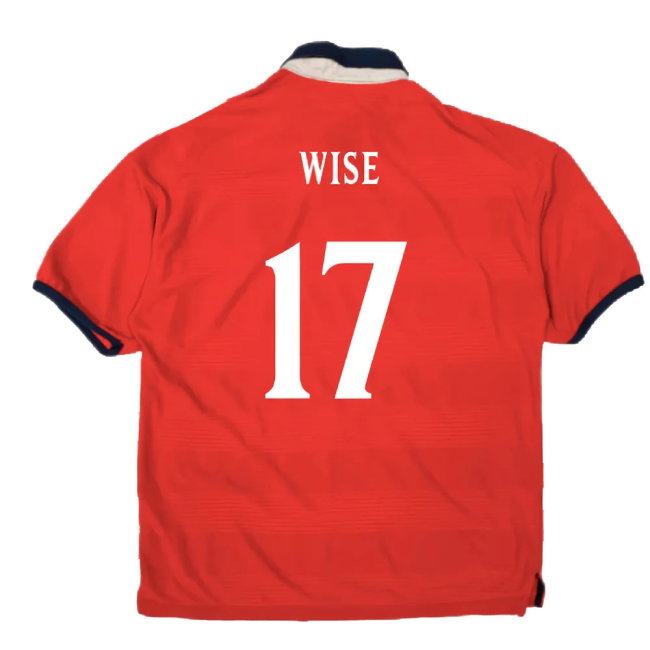 England 2000-01 Away Shirt (XL) (Very Good) (Wise 17)